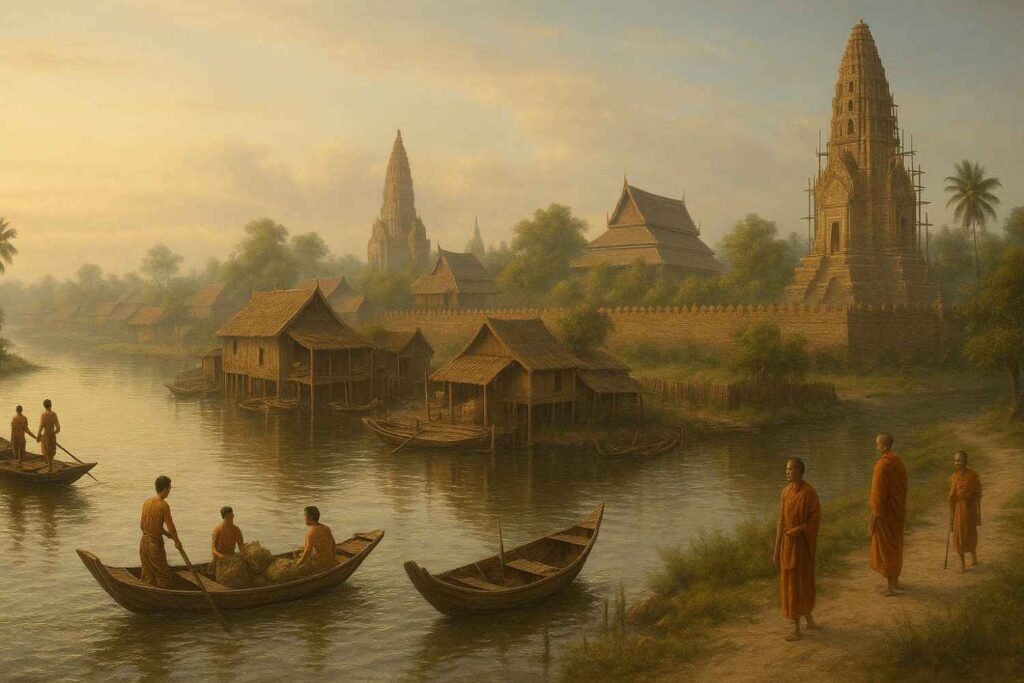 การสถาปนาอาณาจักรอยุธยา